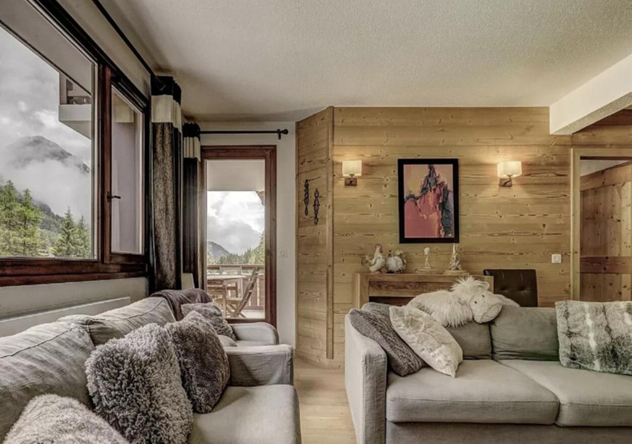 Charming Apartment Chamonix Valley Vallorcine Eksteriør billede