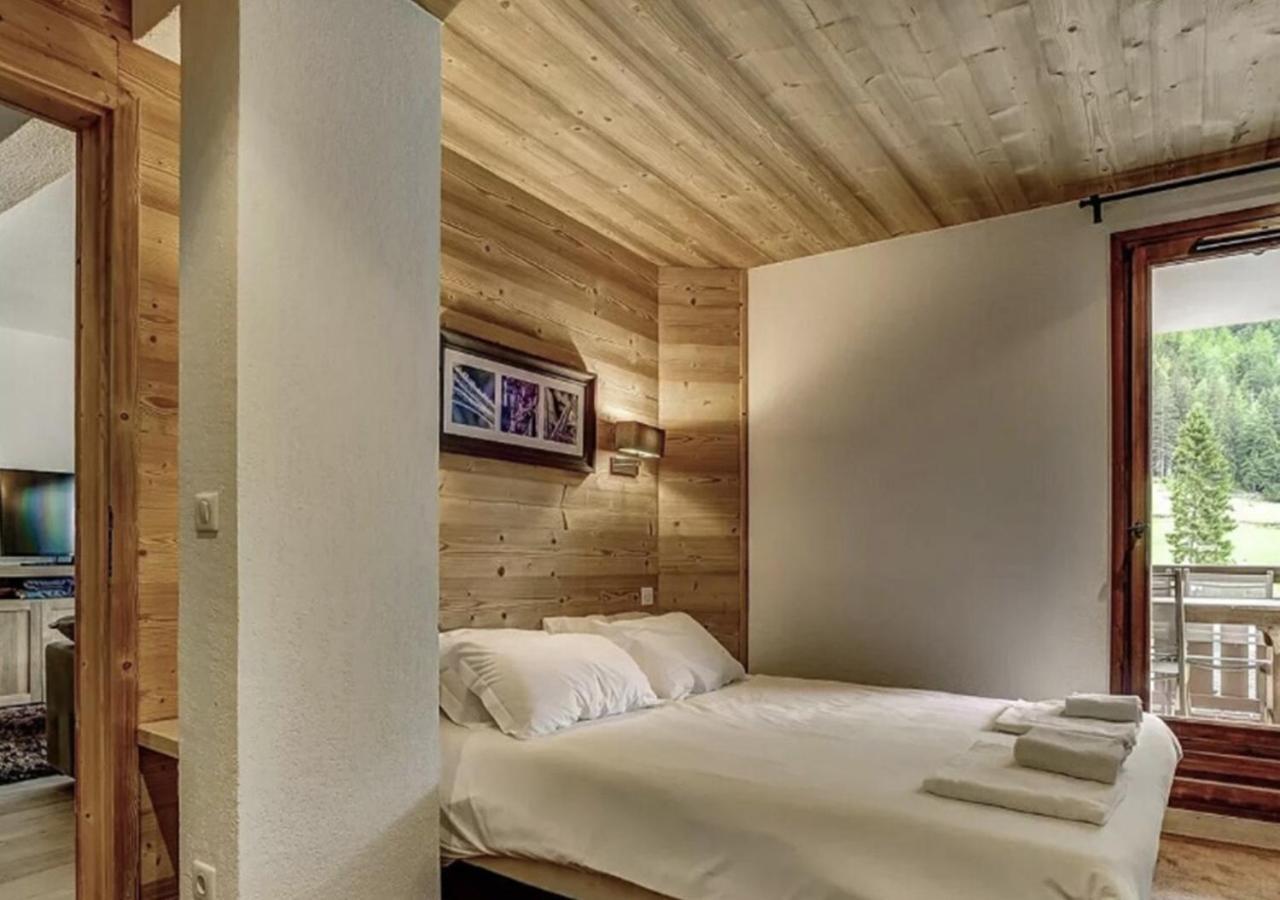 Charming Apartment Chamonix Valley Vallorcine Eksteriør billede